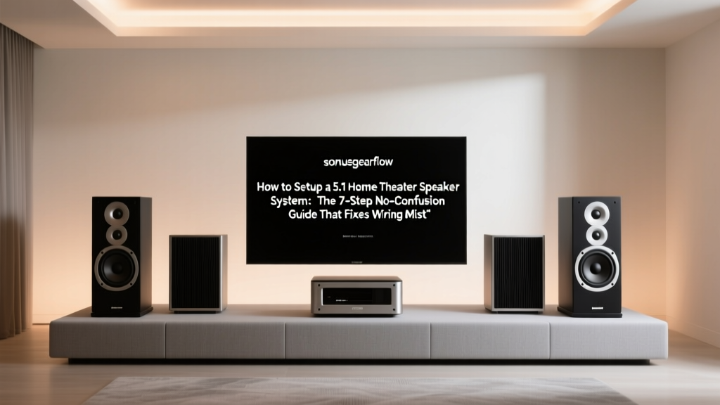 5.1 Home Theater Setup: Wiring, Placement, Receiver (2026)