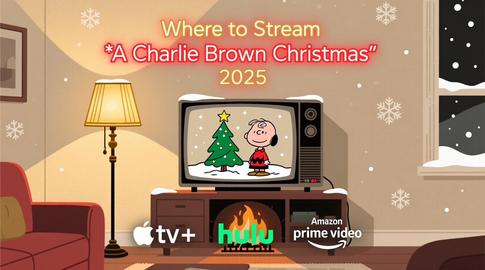 where to stream charlie brown christmas