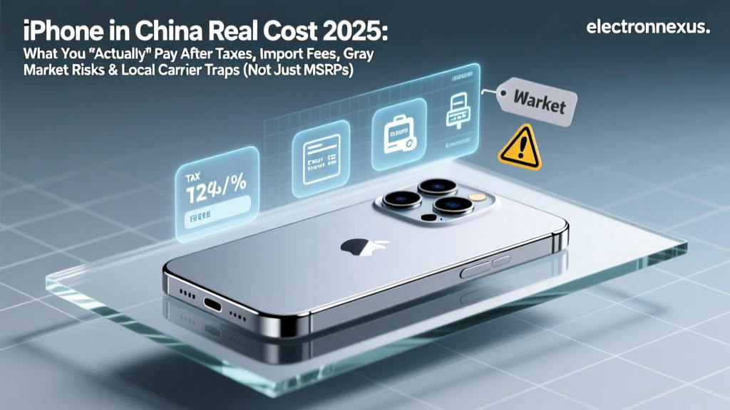 iPhone in China Real Cost 2025: What You *Actually* Pay After Taxes, Import Fees, Gray Market Risks & Local Carrier Traps (Not Just MSRPs)