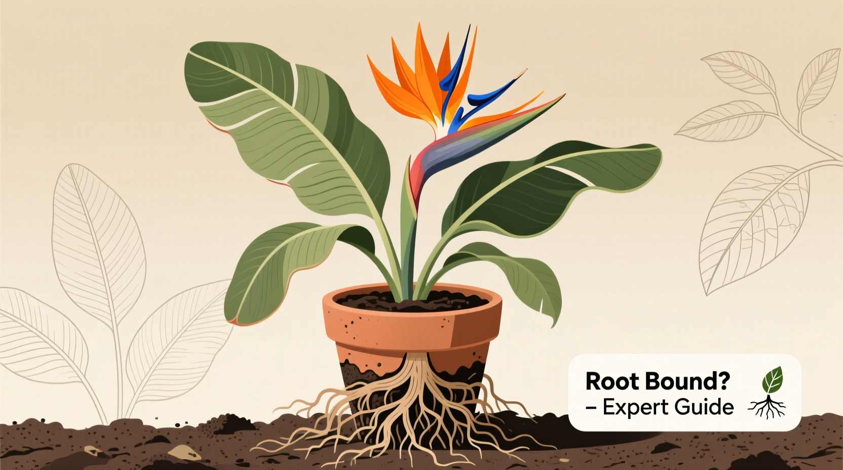 Root Bound Birds of Paradise: 5 Signs & Fix | TheHomeSprouts