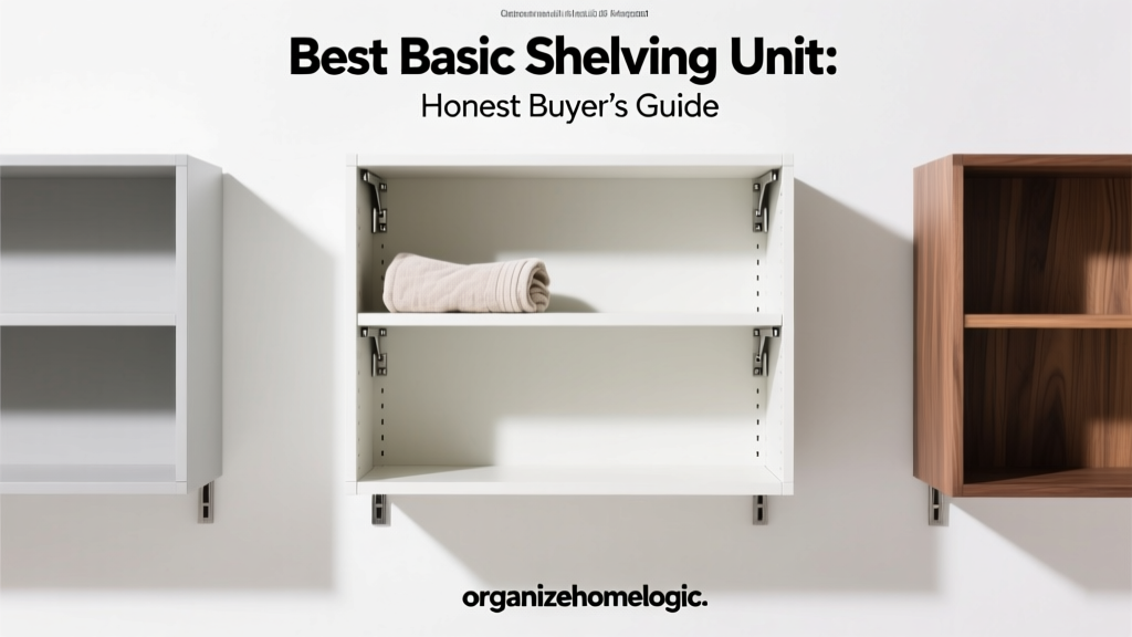 Best Basic Shelving Unit: Honest Buyer’s Guide