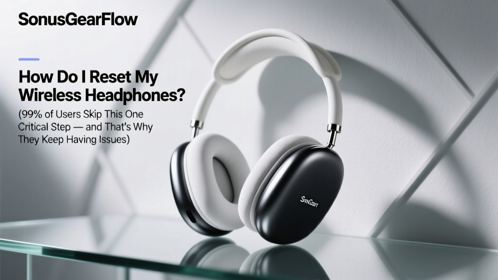 Wireless Headphones Reset: Fix Pairing, Charging & Sound