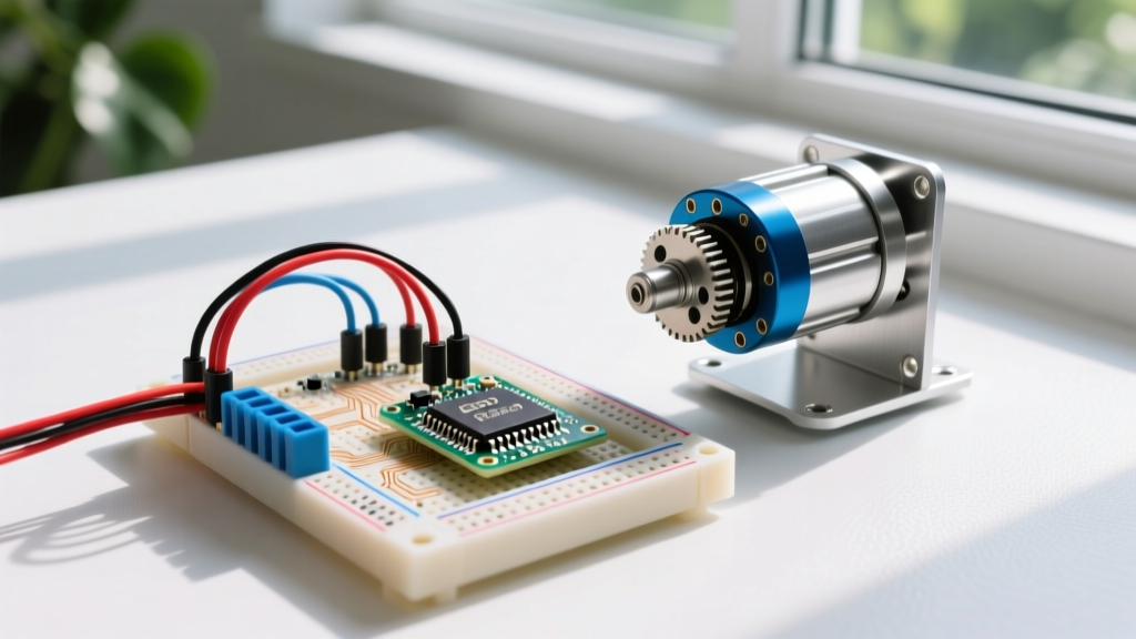Precision Servo Motor Control: Sizing, Wiring, and ESP32 Integration