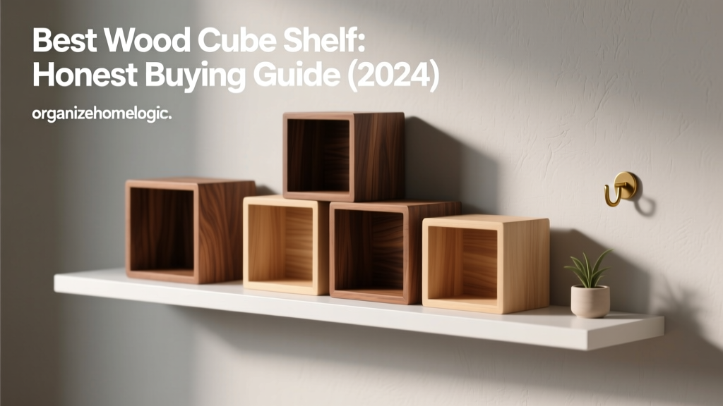 Best Wood Cube Shelf: Honest Buying Guide (2024)
