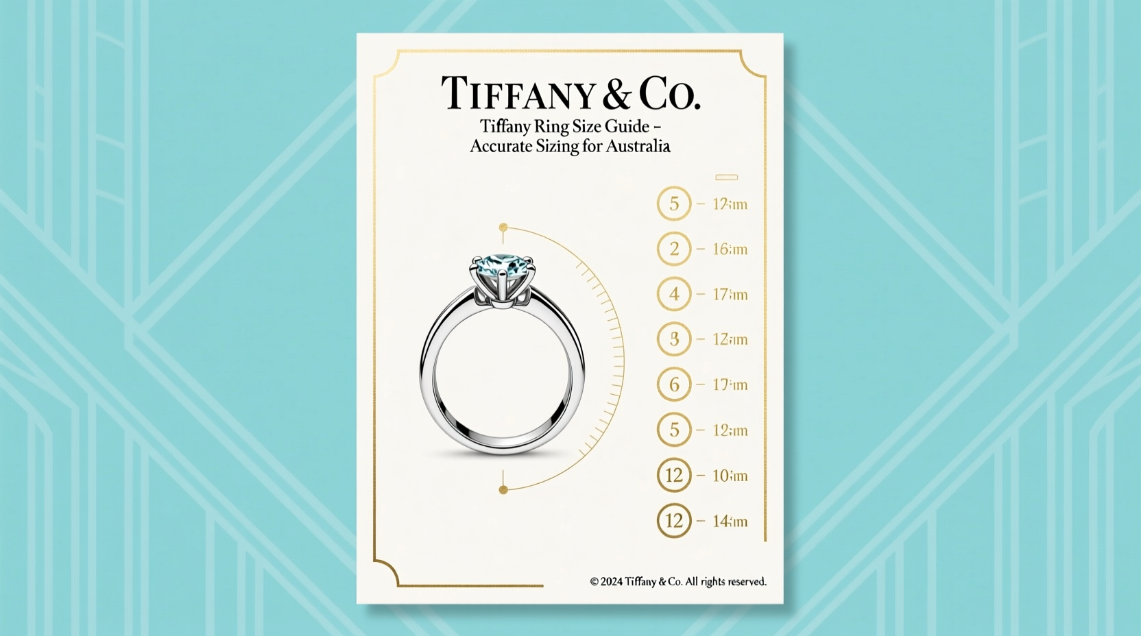 tiffany ring size guide a4 au