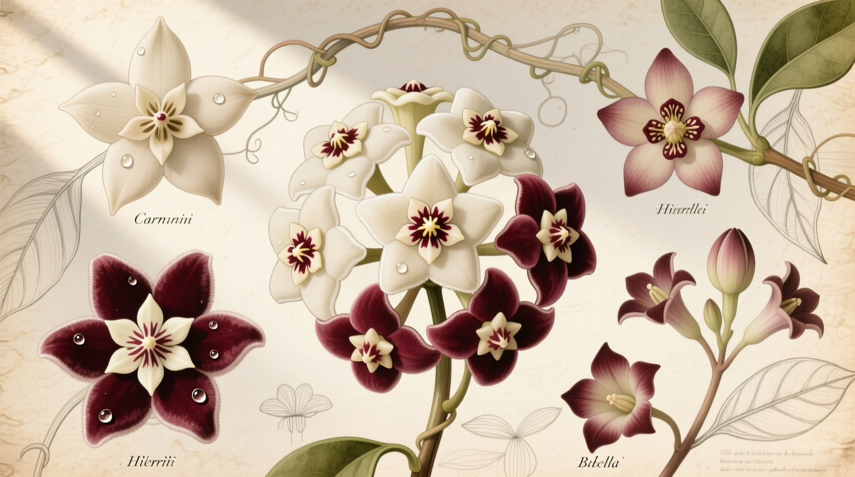 hoya flowers varieties