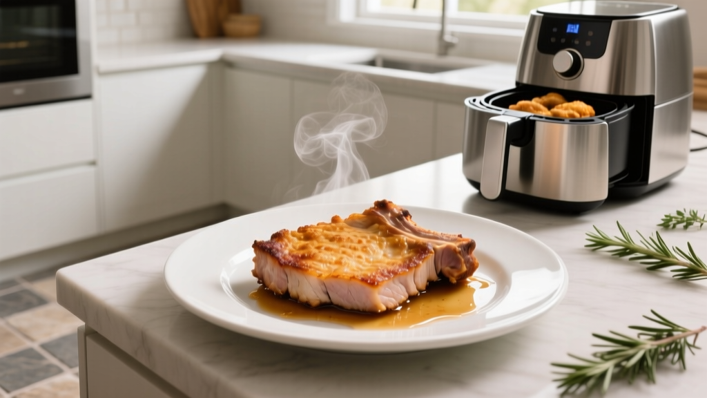 Easy Air Fryer Pork Chops (Crispy & Juicy in 15 Min!)