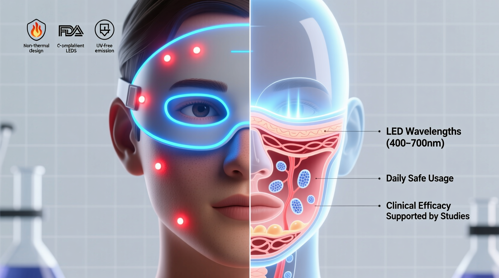 are led face masks safe for daily use and do they actually work