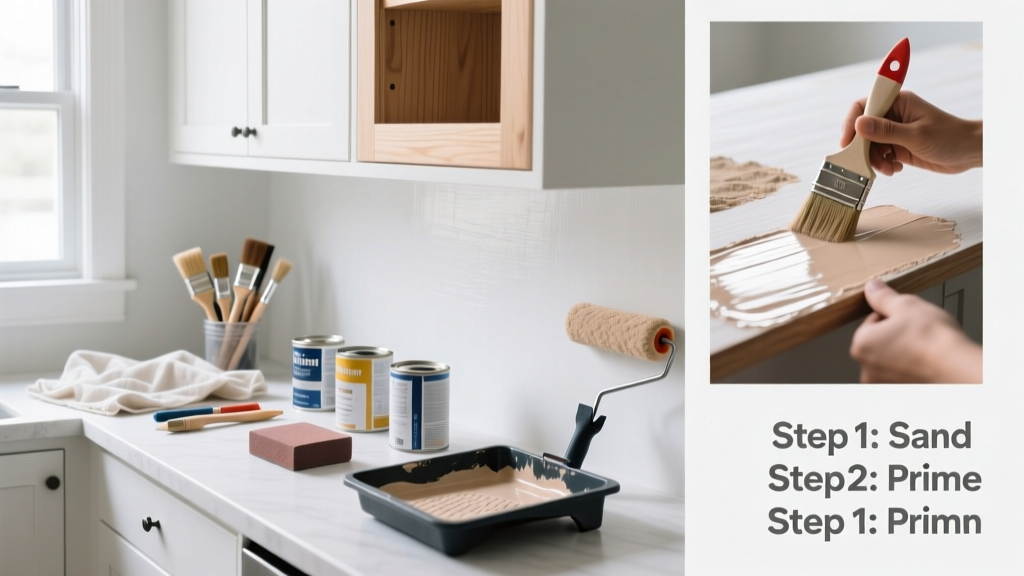 How to Paint Kitchen Cabinets Like a Pro