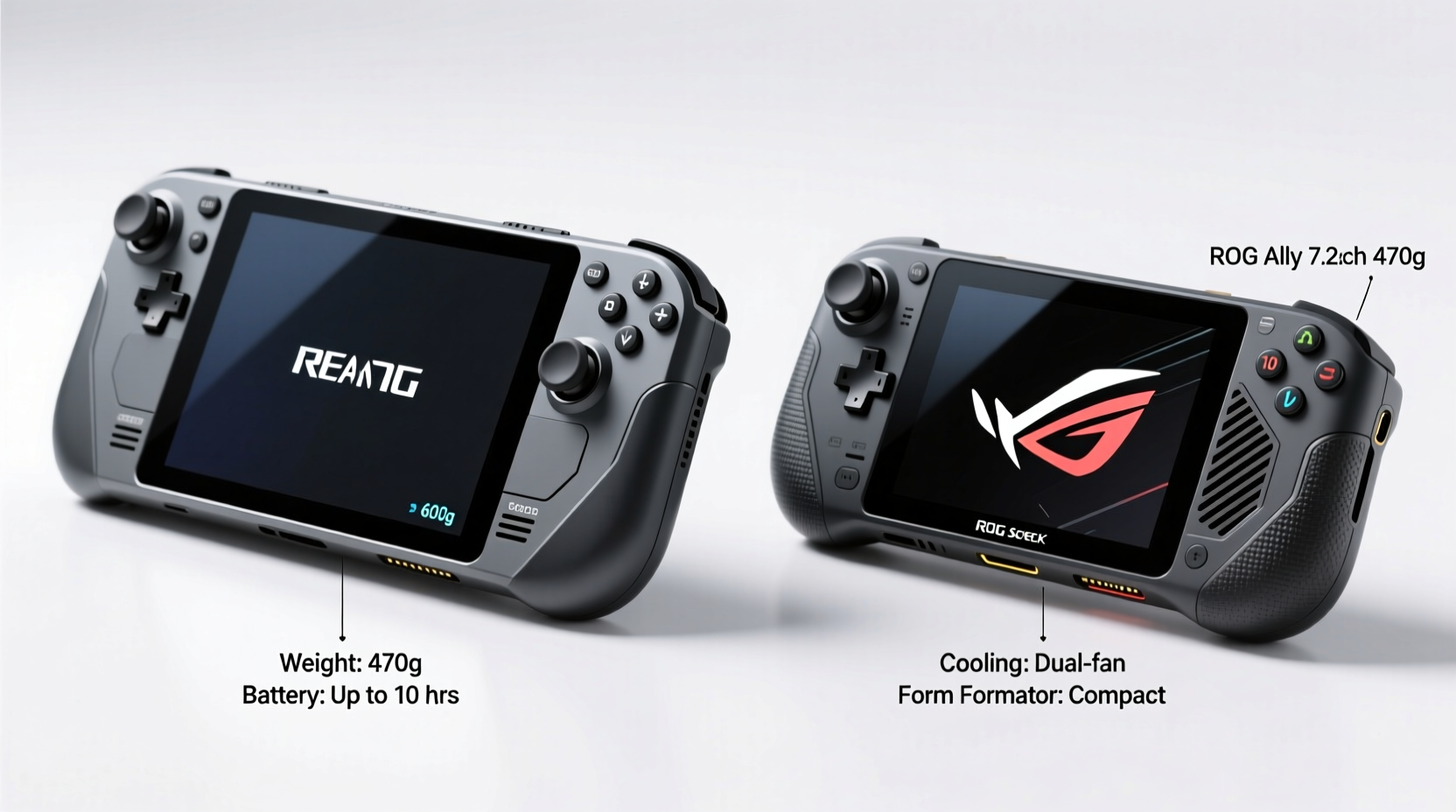 steam deck vs rog ally which handheld gaming console wins for portability and performance