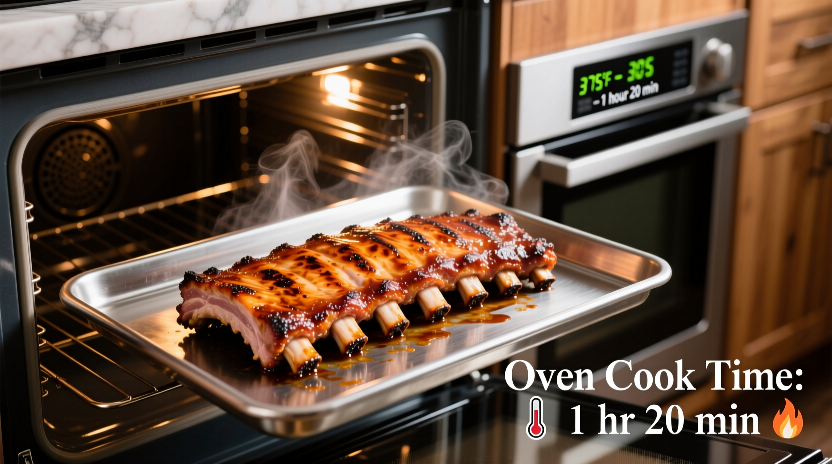 how long to oven cook pork ribs
