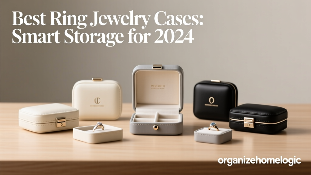 Best Ring Jewelry Cases: Smart Storage for 2024