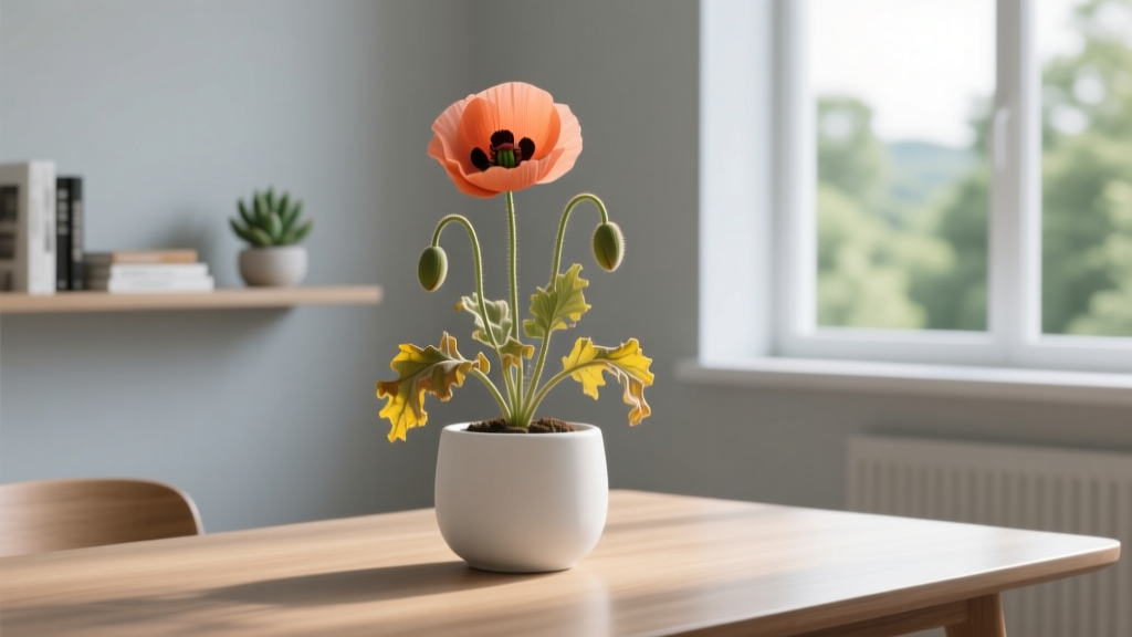 Indoor Poppies Yellow Leaves: 7 Science-Backed Fixes