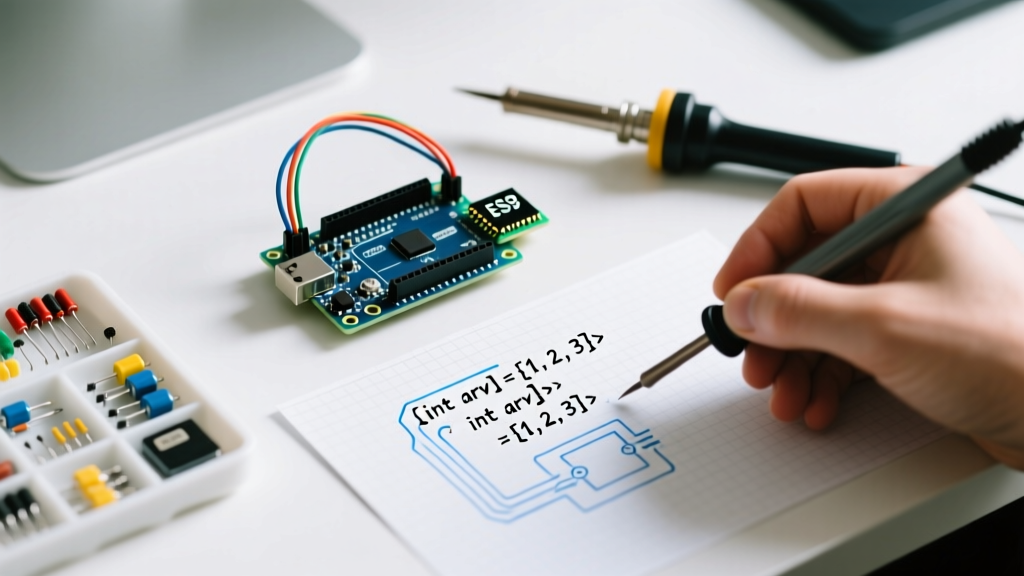 Fix "Array Must Be Initialized With a Brace Enclosed Initializer" Arduino