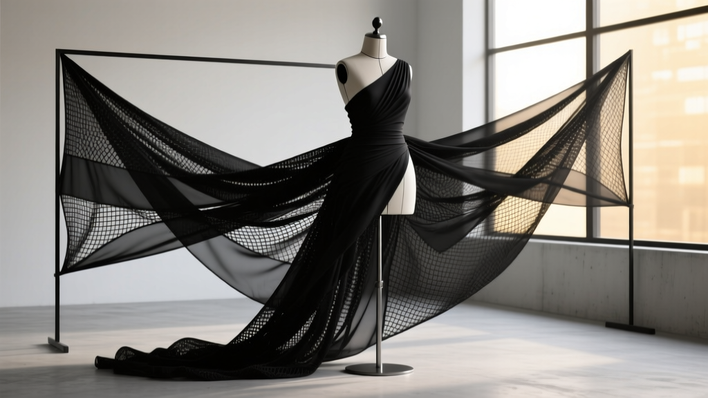 Black Mesh Fabric for Clothing: A Designer’s Guide