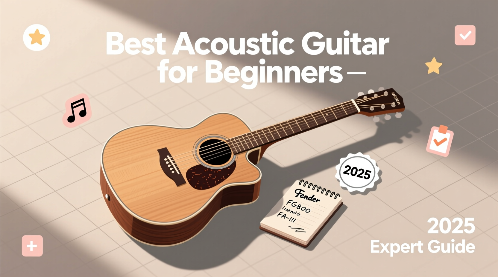 best acoustic guitar for beginners