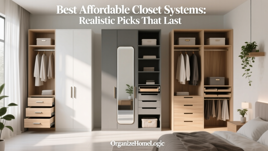 Best Affordable Closet Systems: Realistic Picks That Last