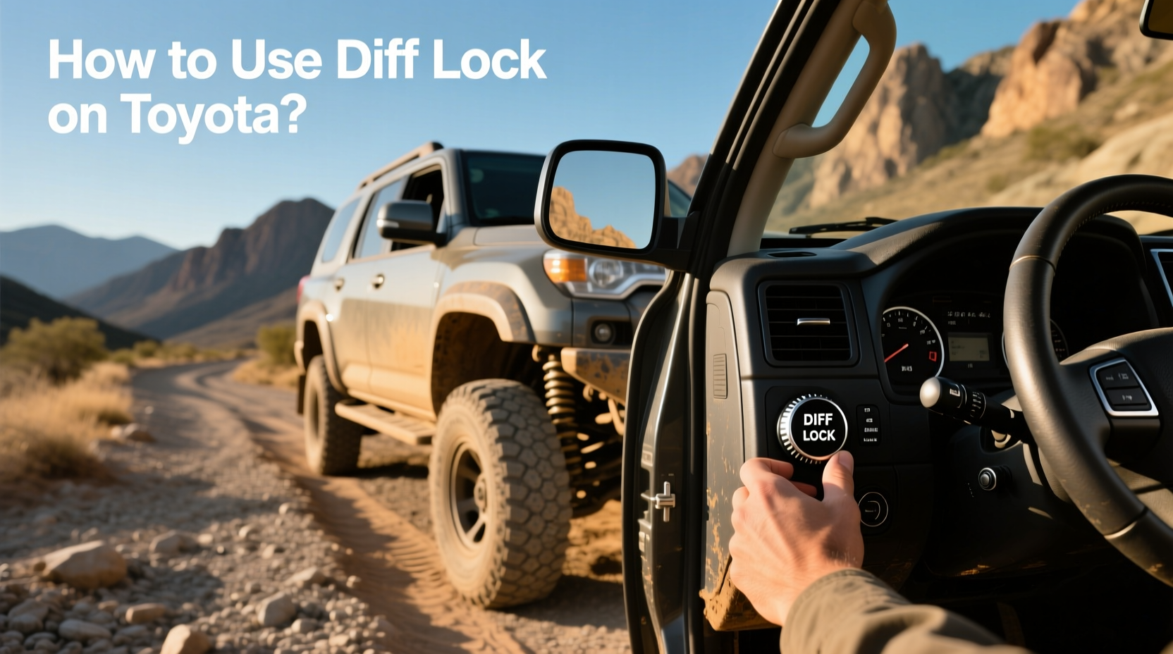 how to choose toyota diff lock,How to use diff lock on Toyota?