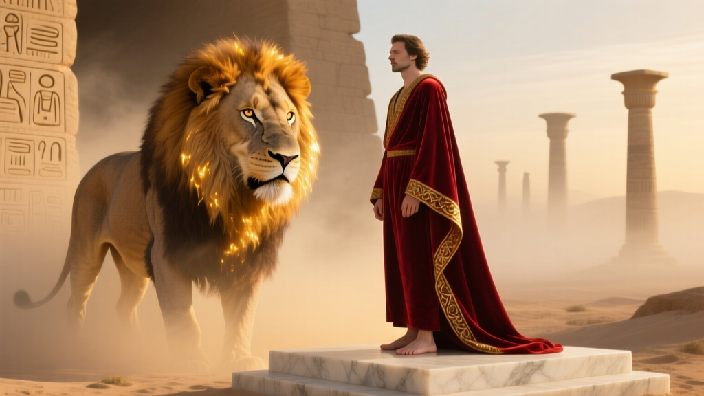 King and Lion: Combined Dream Symbolism