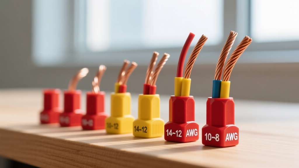 Red and Yellow Wire Nuts: Capacity Charts and Sizing Rules