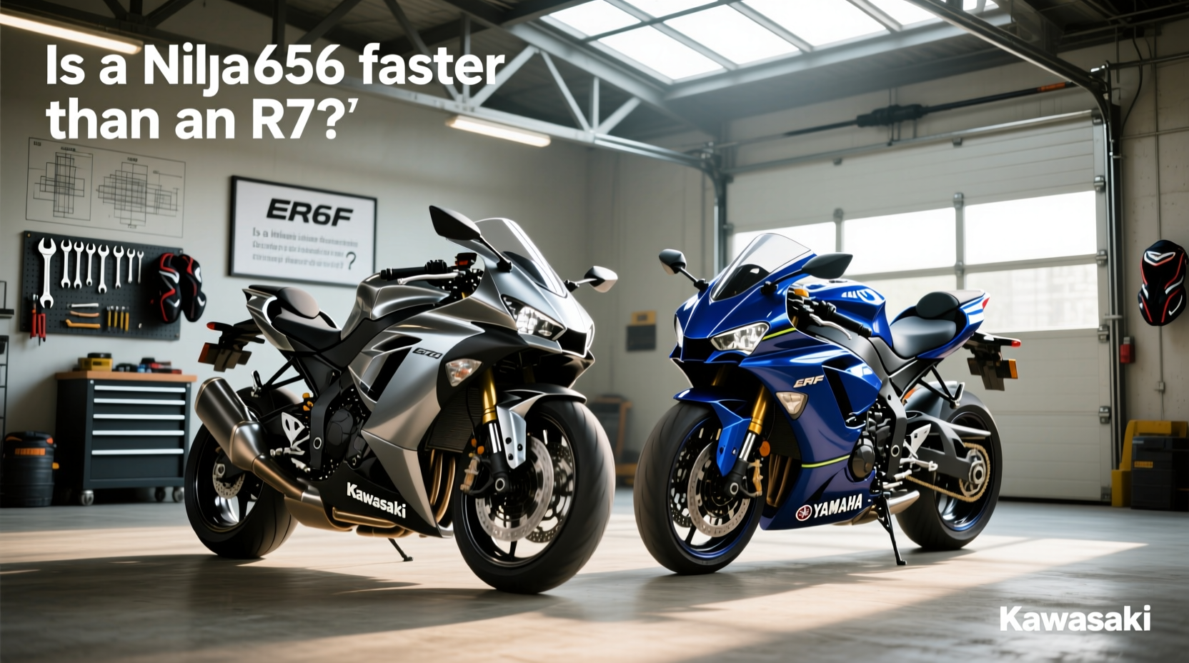 How to choose er6f fairing kit,Is a Ninja 650 faster than a R7?