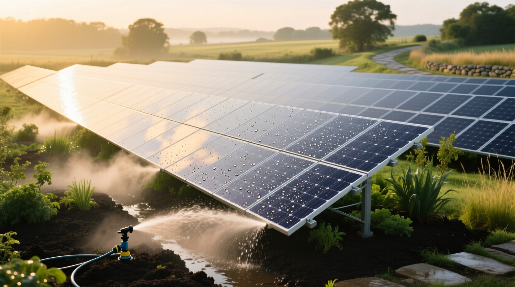 eco friendly solar panel cleaning tips