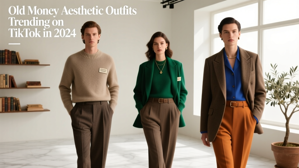 Old Money Aesthetic Outfits Trending on TikTok in 2024