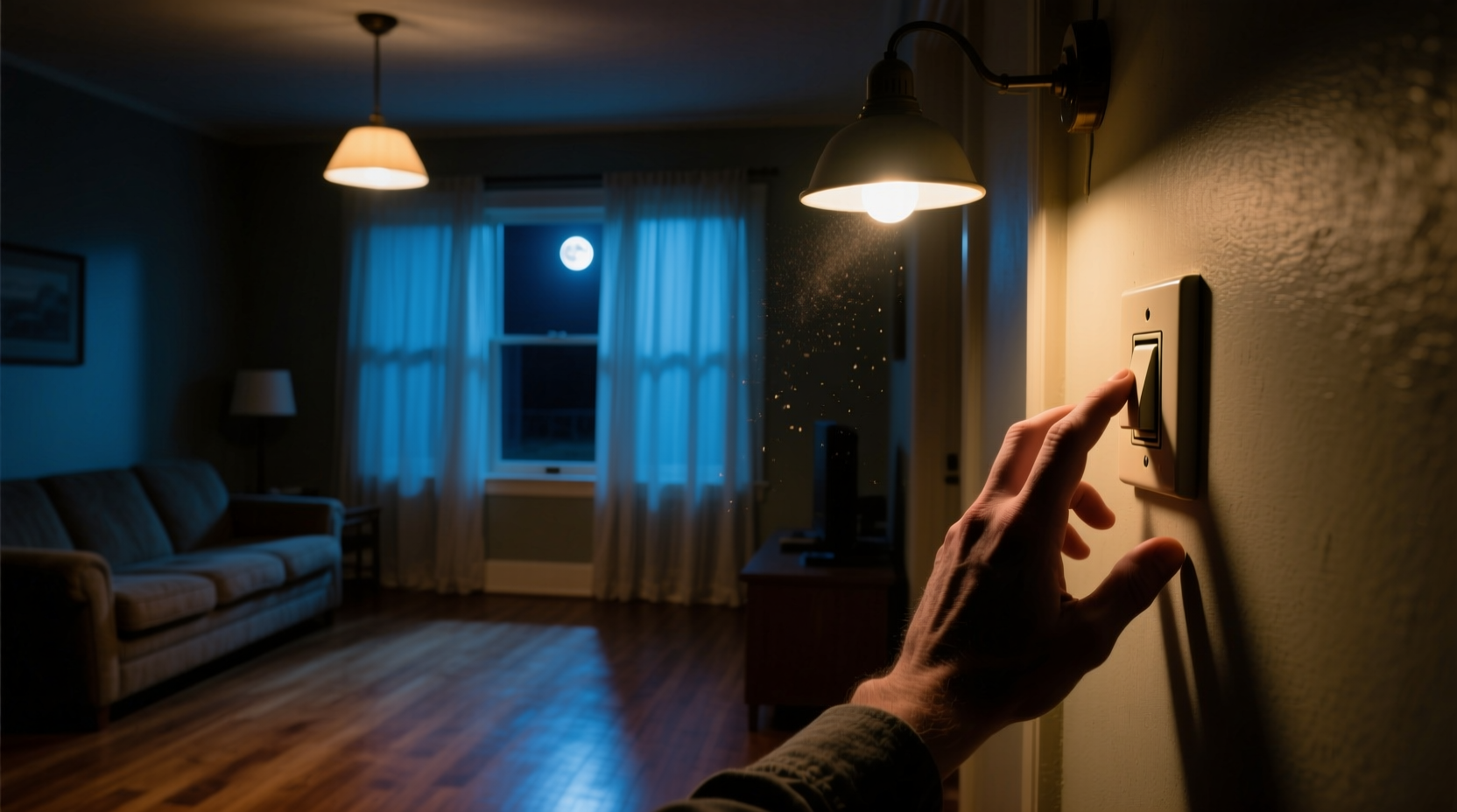 do you need to turn the lights off