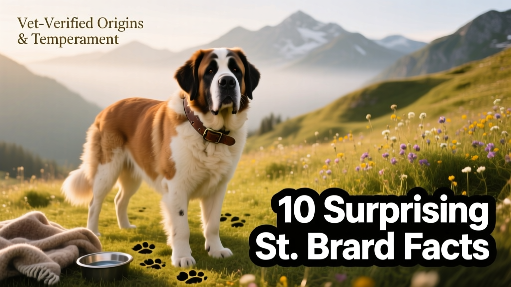 saint bernard outside
