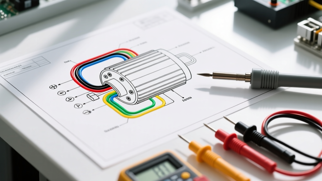 How to Read a Washing Machine Electric Motor Wiring Diagram