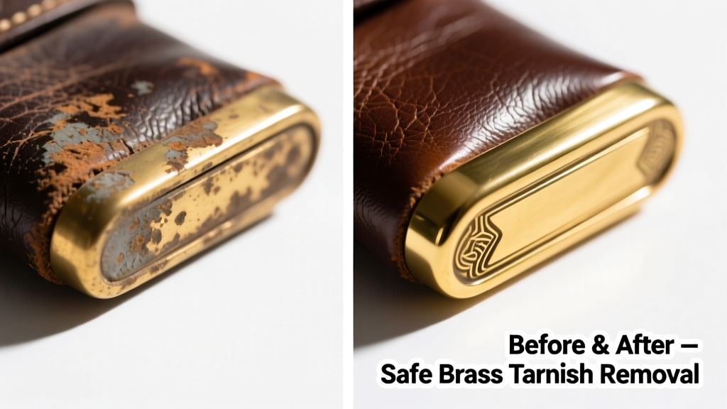 How to Remove Brass Tarnish from Leather Safely
