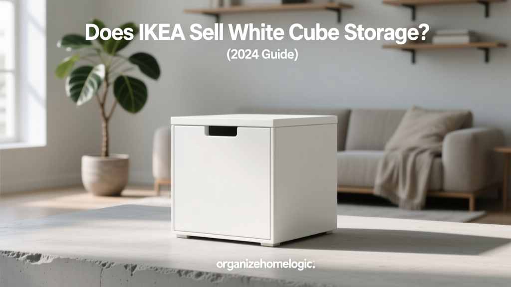 Does IKEA Sell White Cube Storage? (2024 Guide)