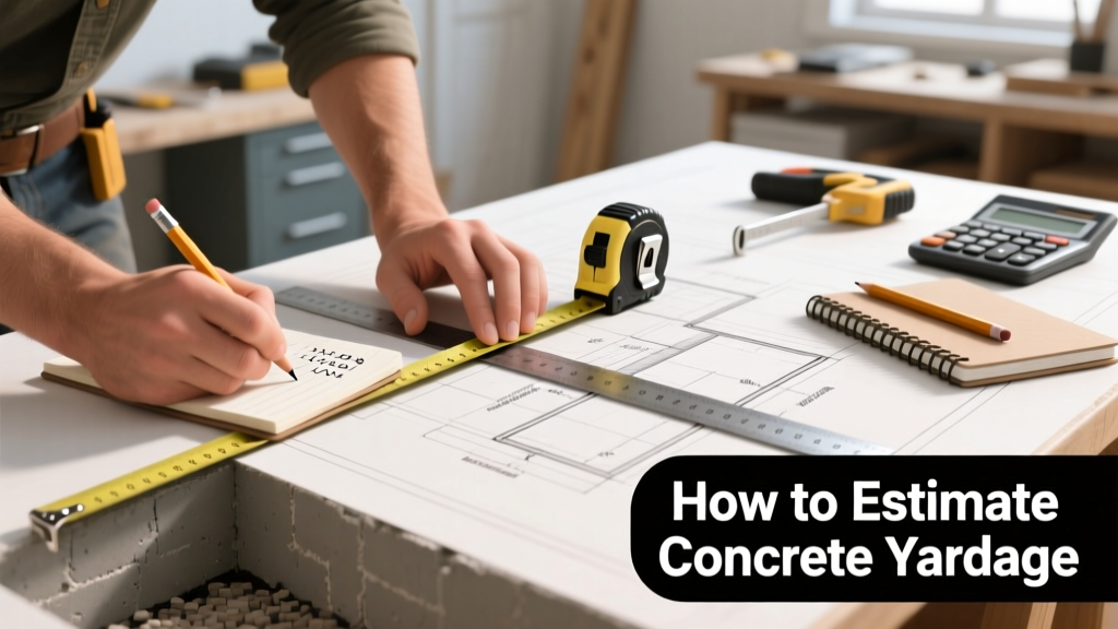 How to Estimate Concrete Yardage for Slabs and Footings