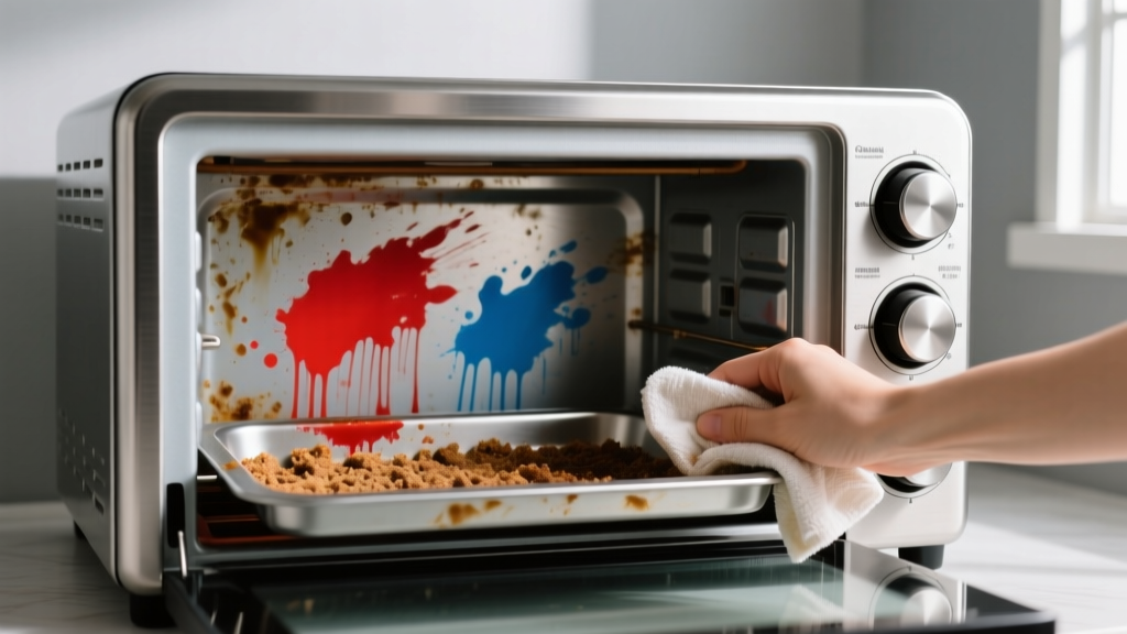 Tested: How to Get Food Coloring Out of Toaster Oven