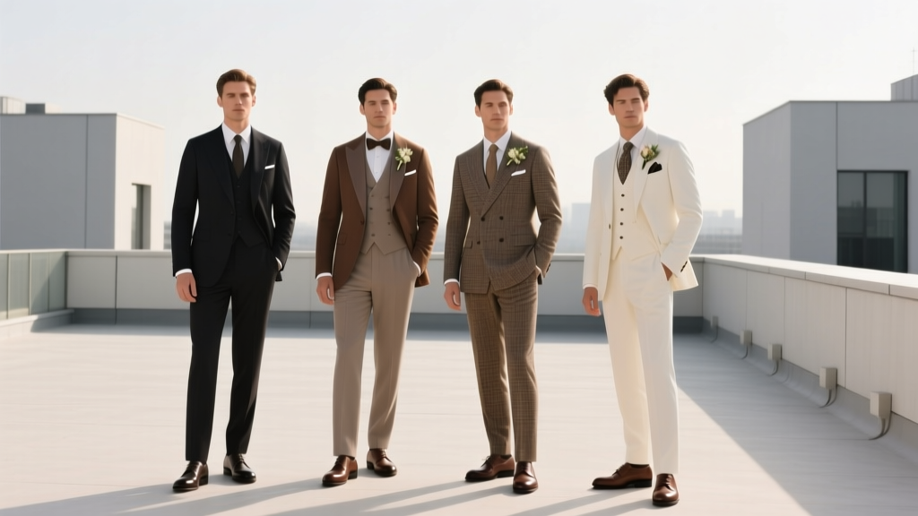 Men's Wedding Outfits: 2026 Dress Code Guide