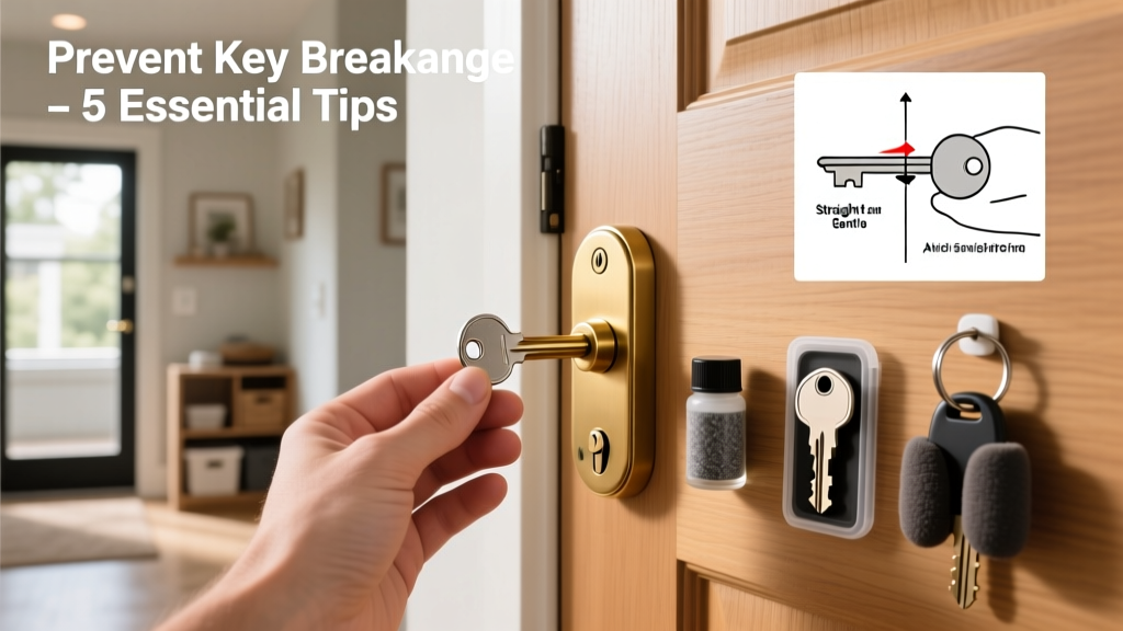 How to Prevent Door Key Breakage in Home Locks