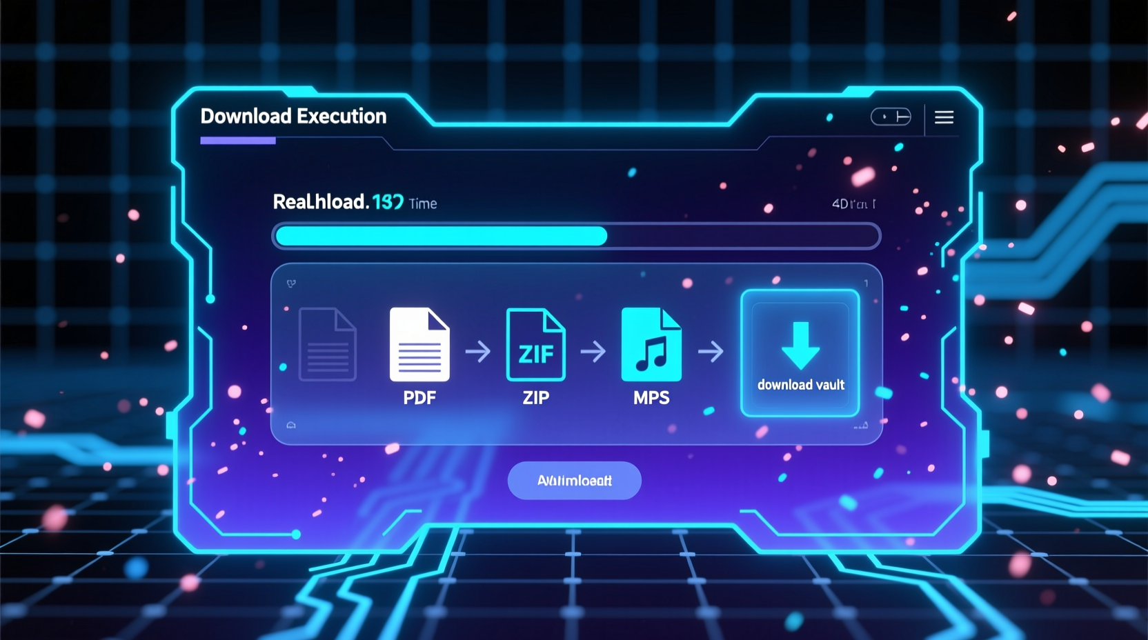 automatically run downloads rather than saving with ope