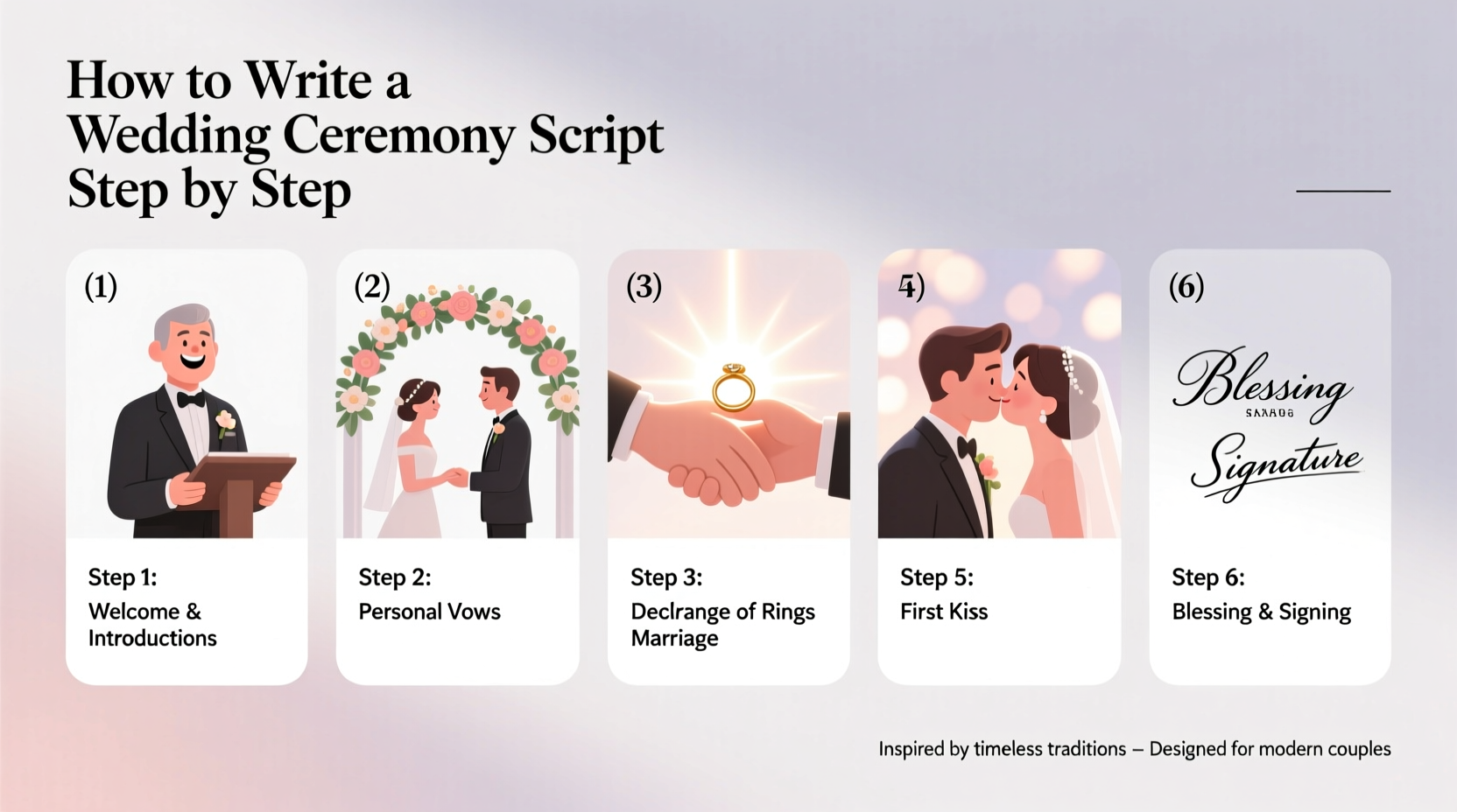 how to write a wedding ceremony