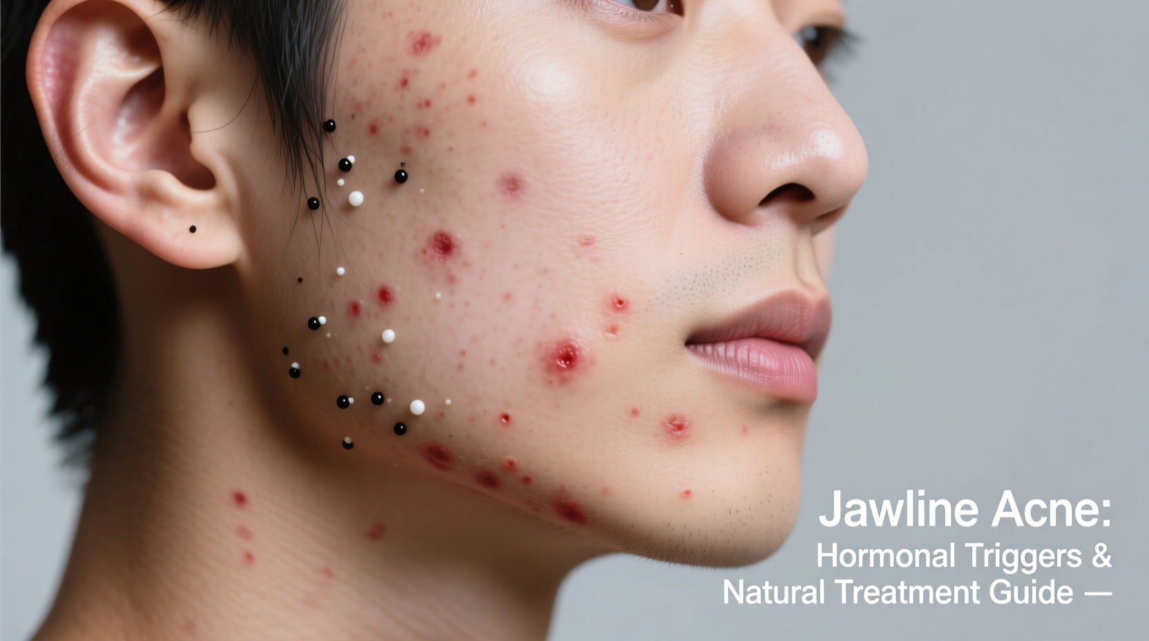 why does my skin breakout only along my jawline and how to treat it naturally