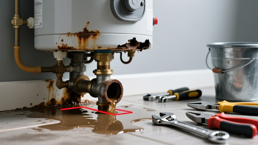 Water Heater Leaking From Bottom: Replace Faulty Part