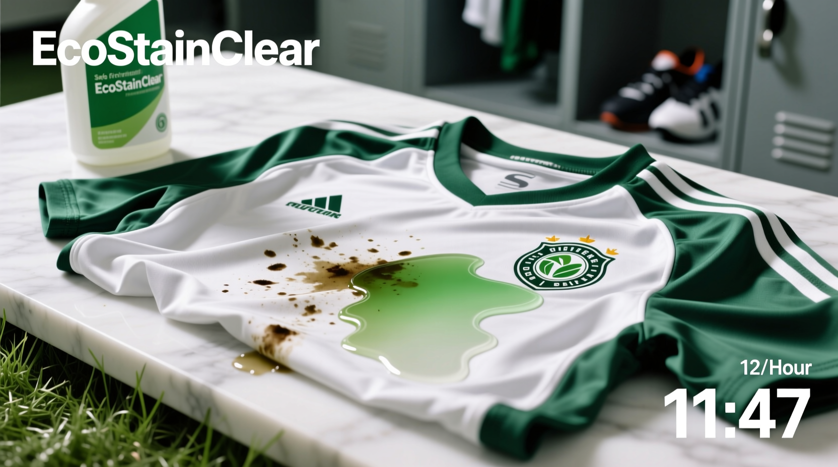 how to remove grass stains from soccer uniforms