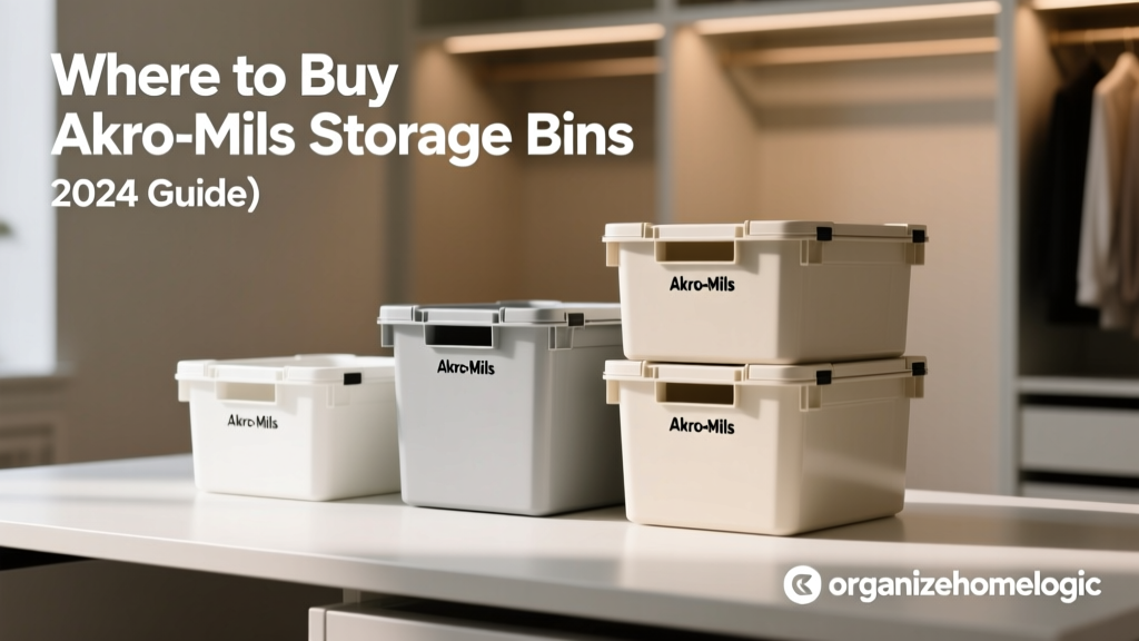 Where to Buy Akro-Mils Storage Bins (2024 Guide)