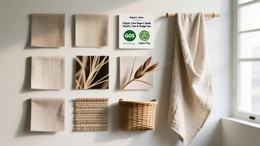 Organic Linen Buyer’s Guide: Quality, Cost & Design Use