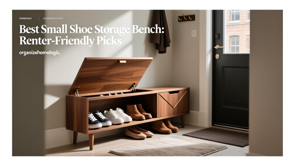 Best Small Shoe Storage Bench: Renter-Friendly Picks
