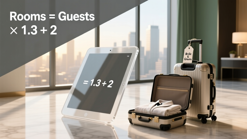 How Many Rooms to Book for Wedding (2026)