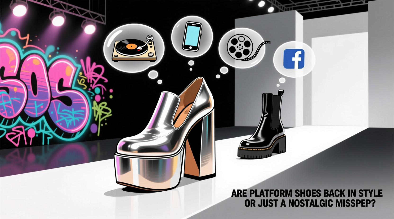 are platform shoes back in style or just a nostalgic misstep returning