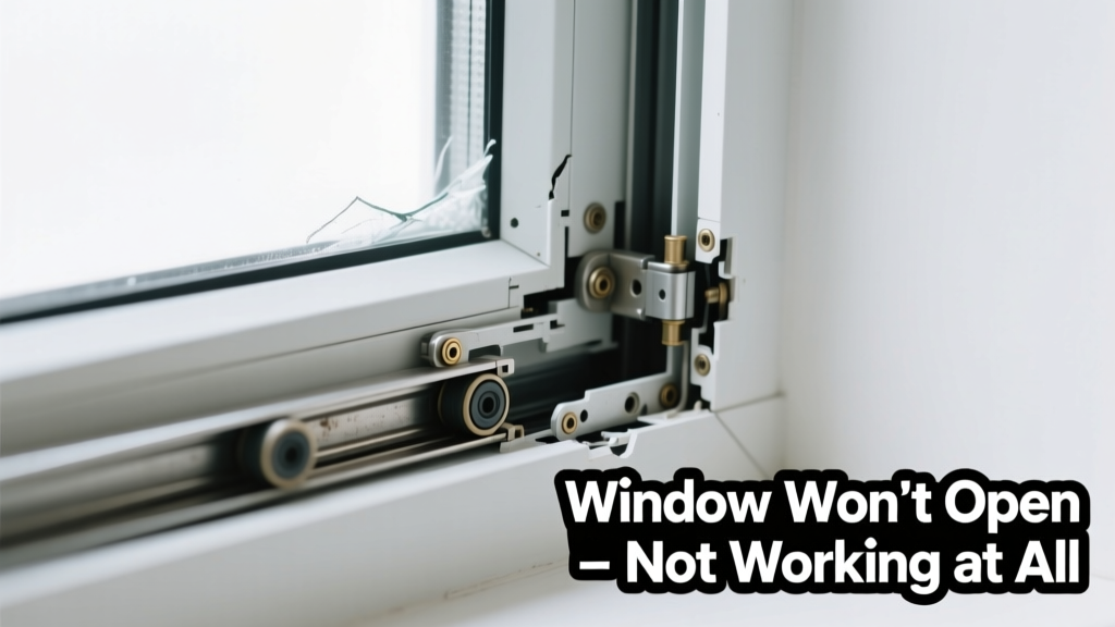 Window Won’t Open — Not Working at All: Quick Diagnosis