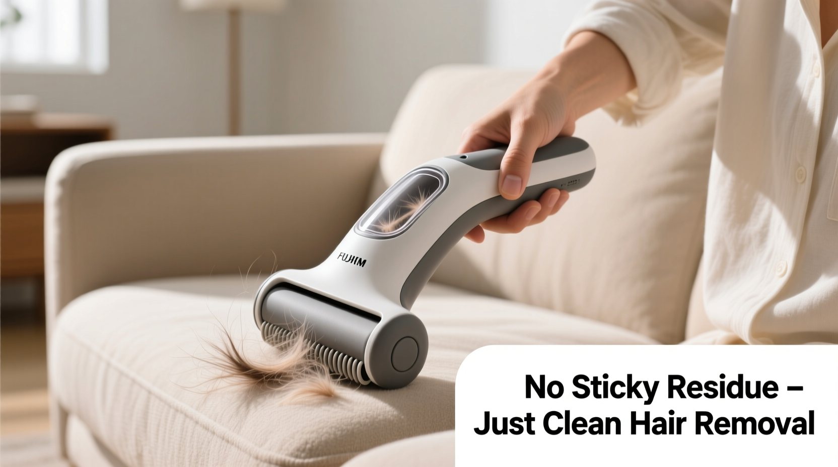 pet hair removers that work on couches and clothes without sticky residue