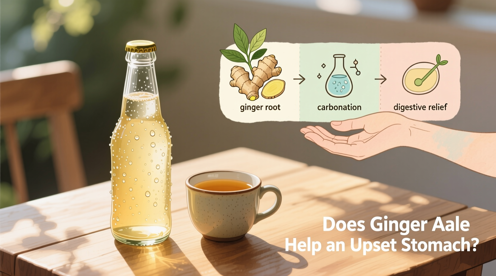 Ingwerlimonade bei Magenbeschwerden: Wirkung & Grenzen