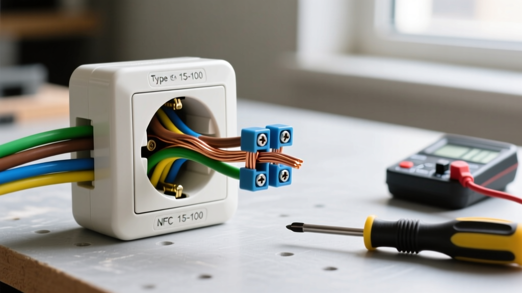 Paris Electrical Outlet Wiring: Type E & NF C 15-100 Guide